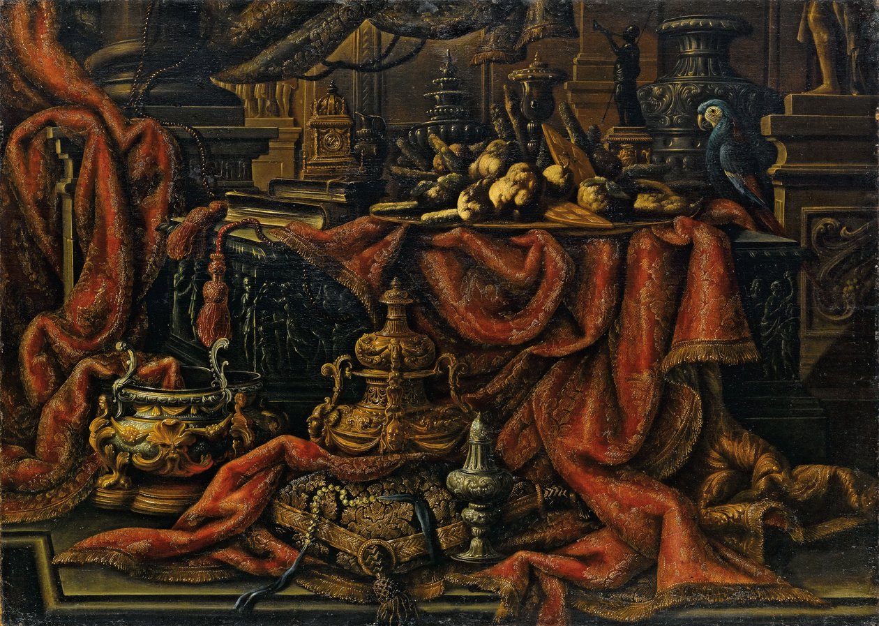 Silverware, fruit and candy tray by Antonio Tibaldi