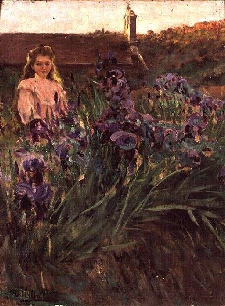 Girl near the Hermitage by Antonio Utrillo I Viadera
