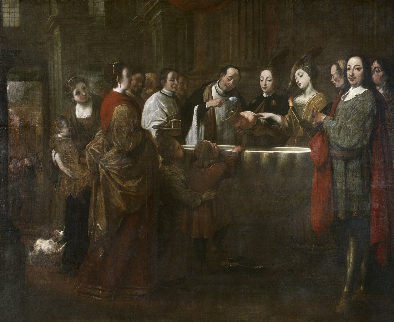 The Baptism of Saint Francis, c.1729-33 by Antonio Viladomat