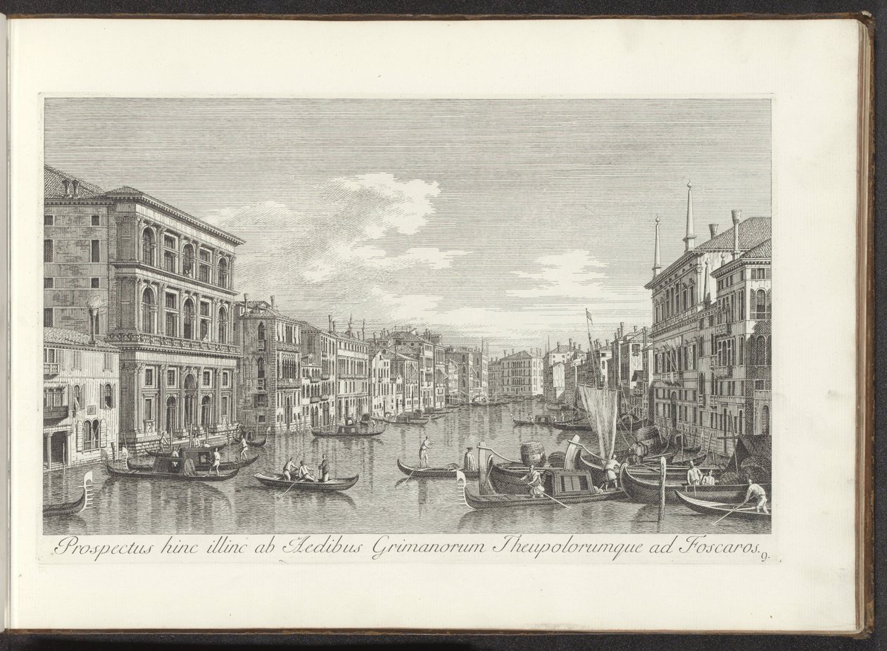 View of the Grand Canal, Palazzo Grimani, and Ca