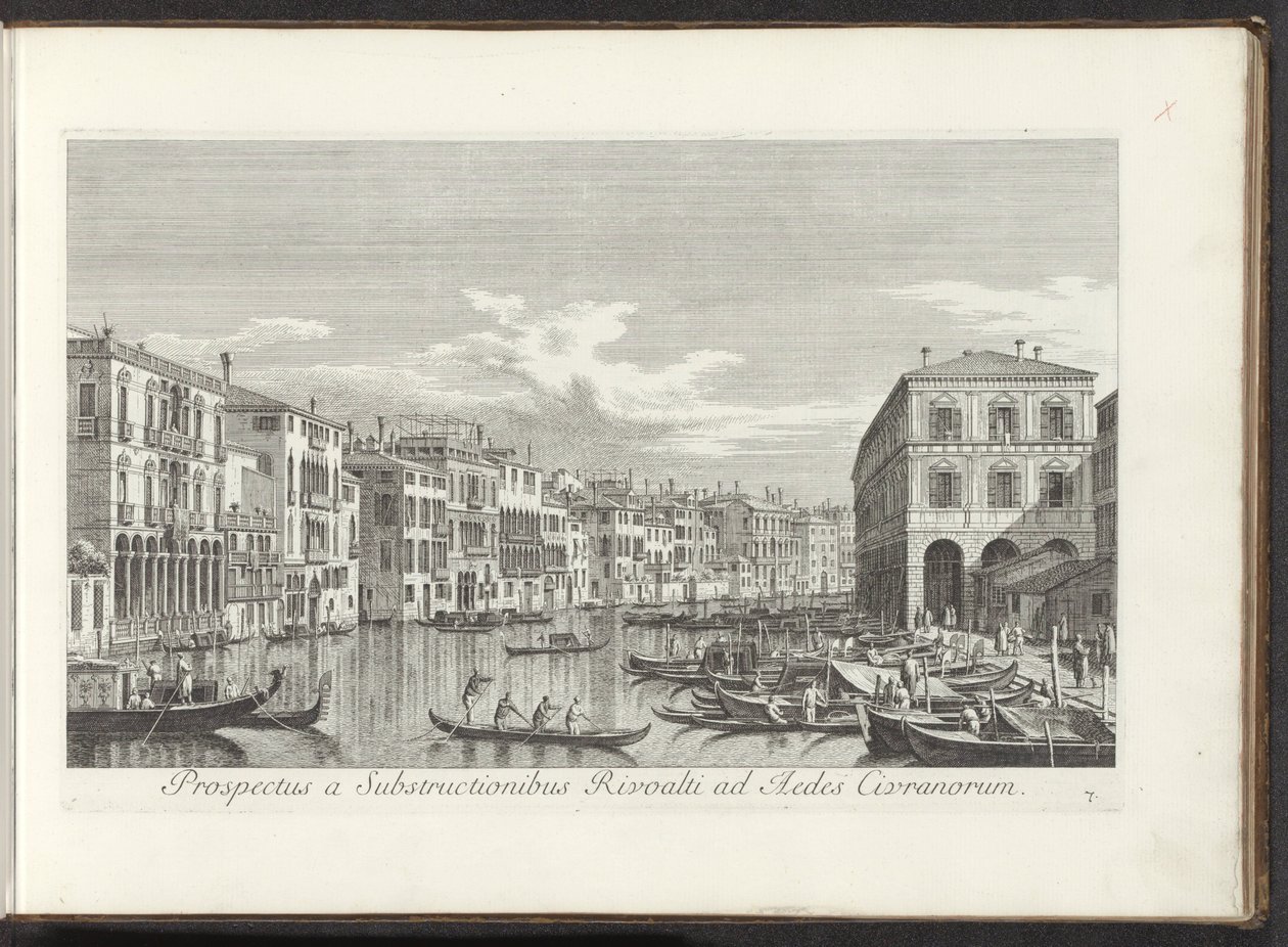 View of the Grand Canal in Venice by Antonio Visentini
