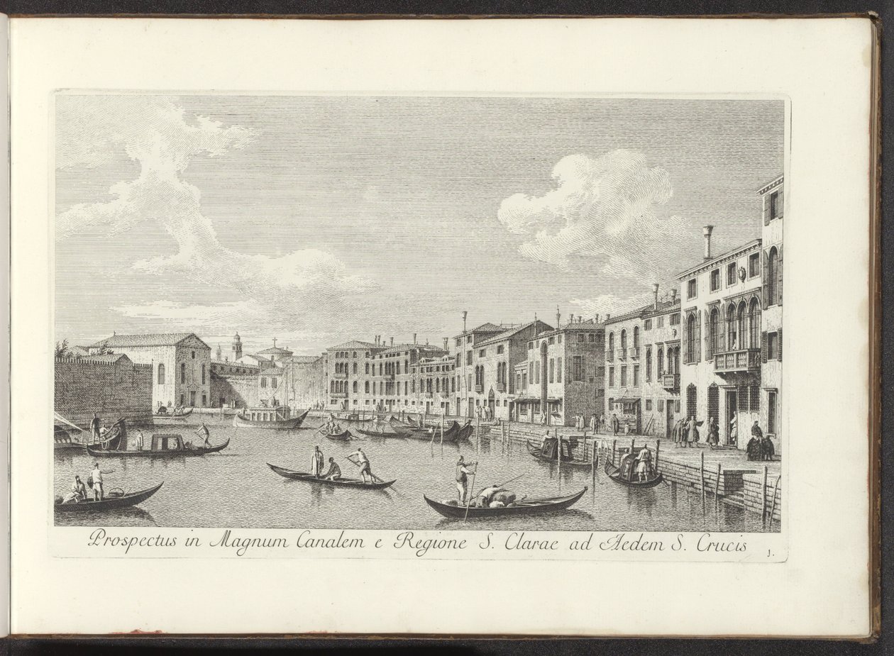 View of the Grand Canal in Venice by Antonio Visentini