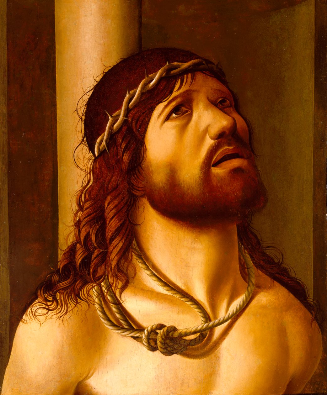 Christ at the Column by Antonio de Saliba