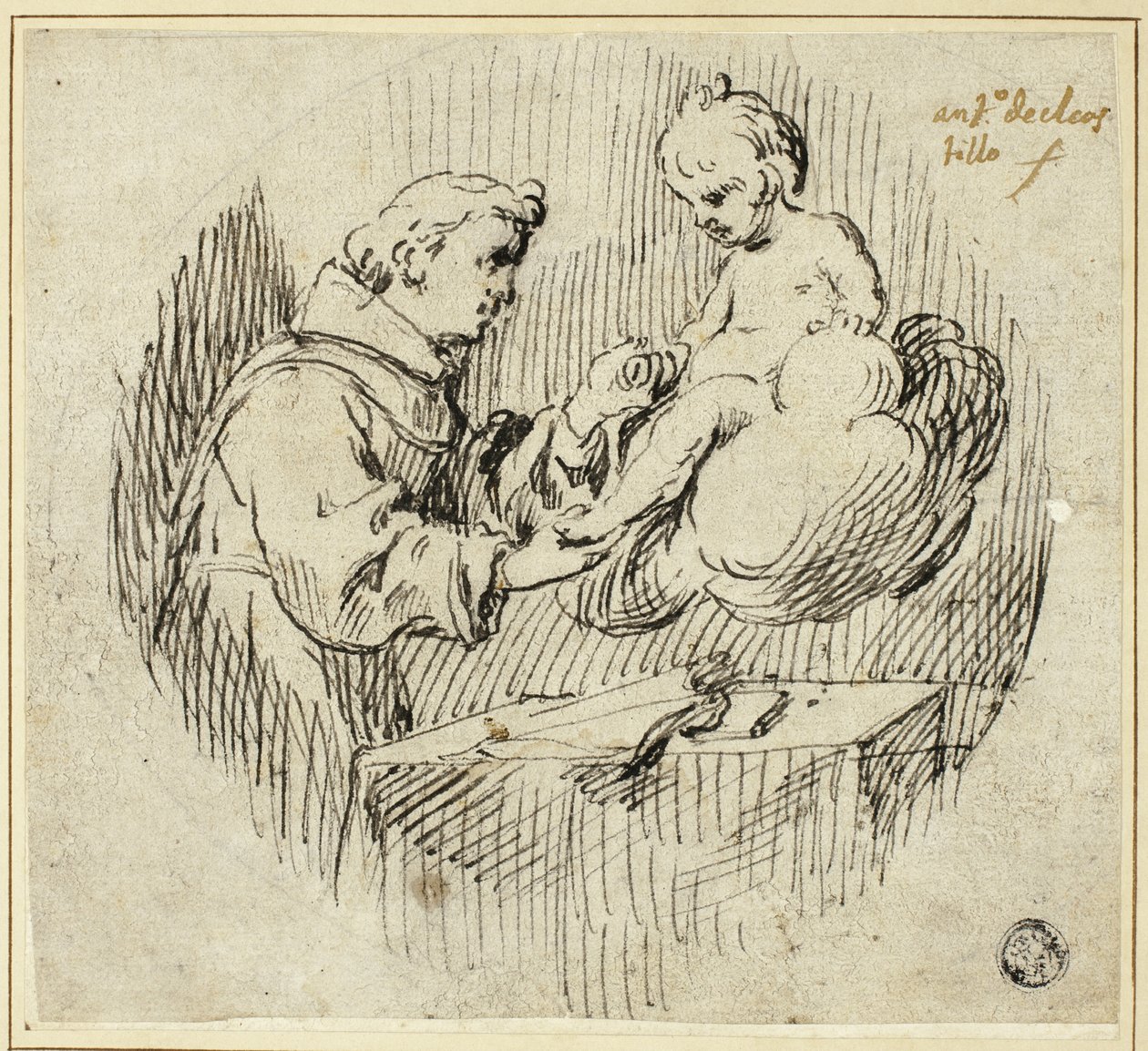 Saint Anthony of Padua with the Infant Jesus by Antonio del Castillo y Saavedra