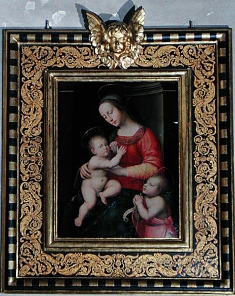 Madonna and Child with St. John the Baptist by Antonio del Ceraiolo