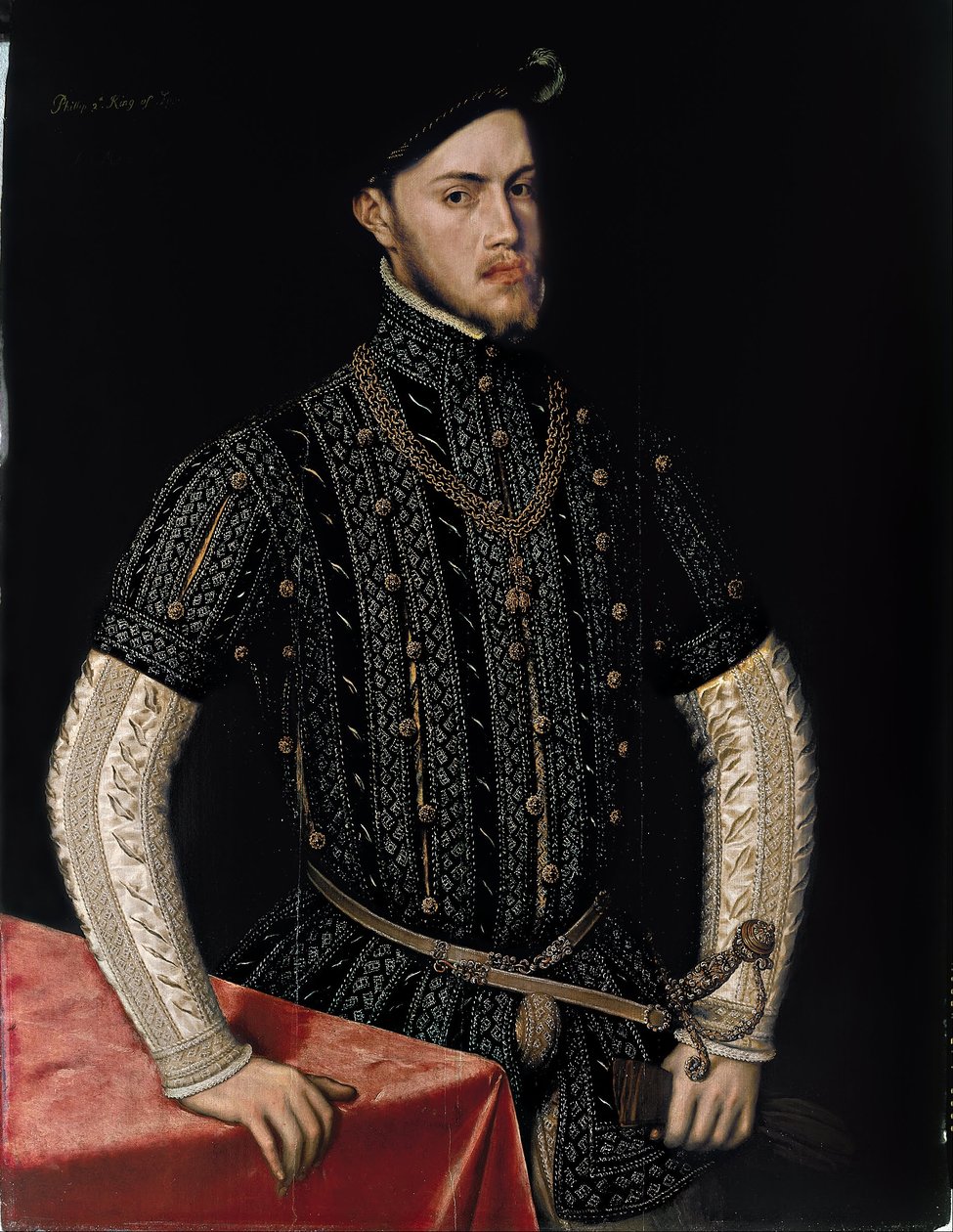 Portrait of Philip II by Antonis Mor
