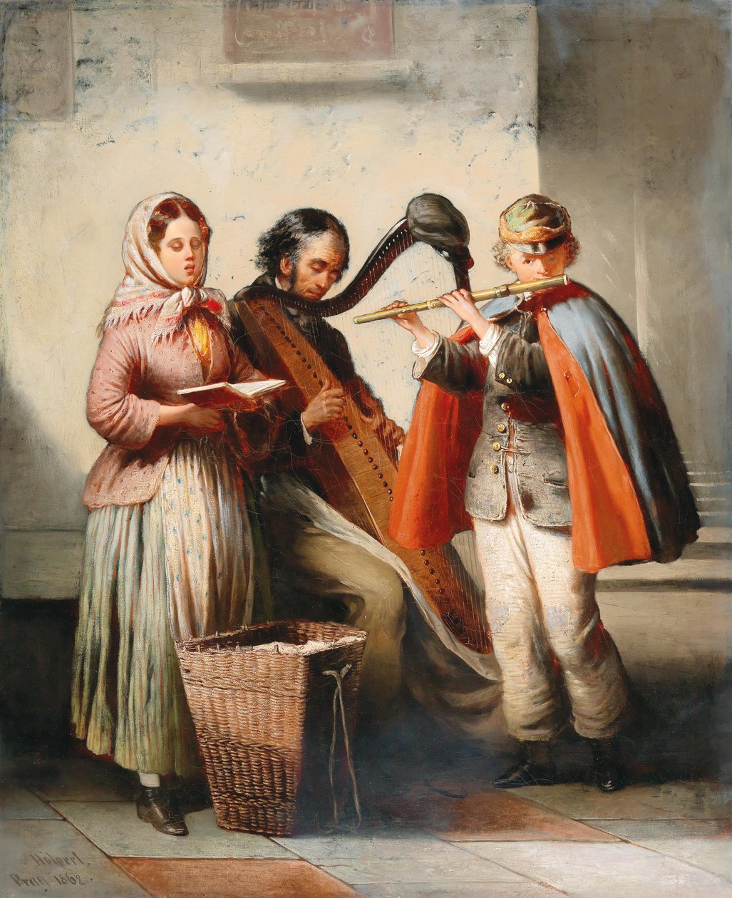 Street Musicians by Antonín Hölperl