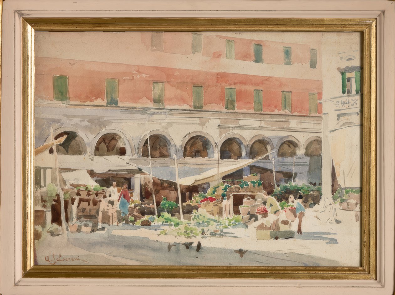 Fruit Market by Arcangelo Salvarani