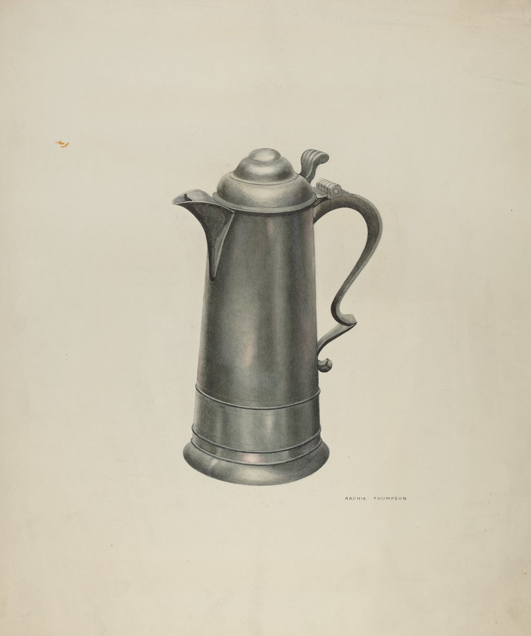 Pewter Flagon by Archie Thompson