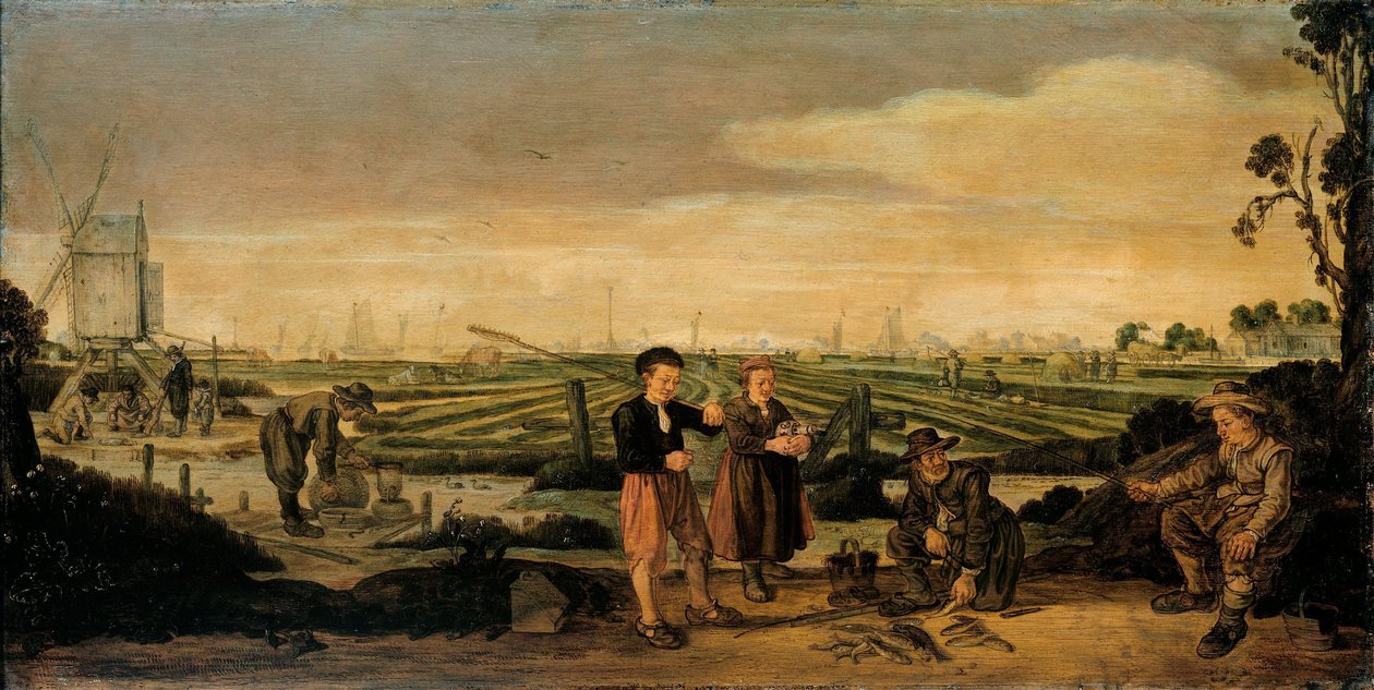 Fishermen and Farmers by Arent Arentsz