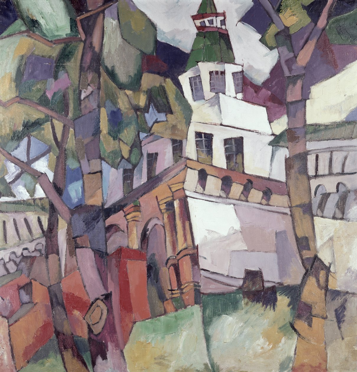 Gates of Tour, study for the New Jerusalem by Aristarkh Vasilievic Lentulov