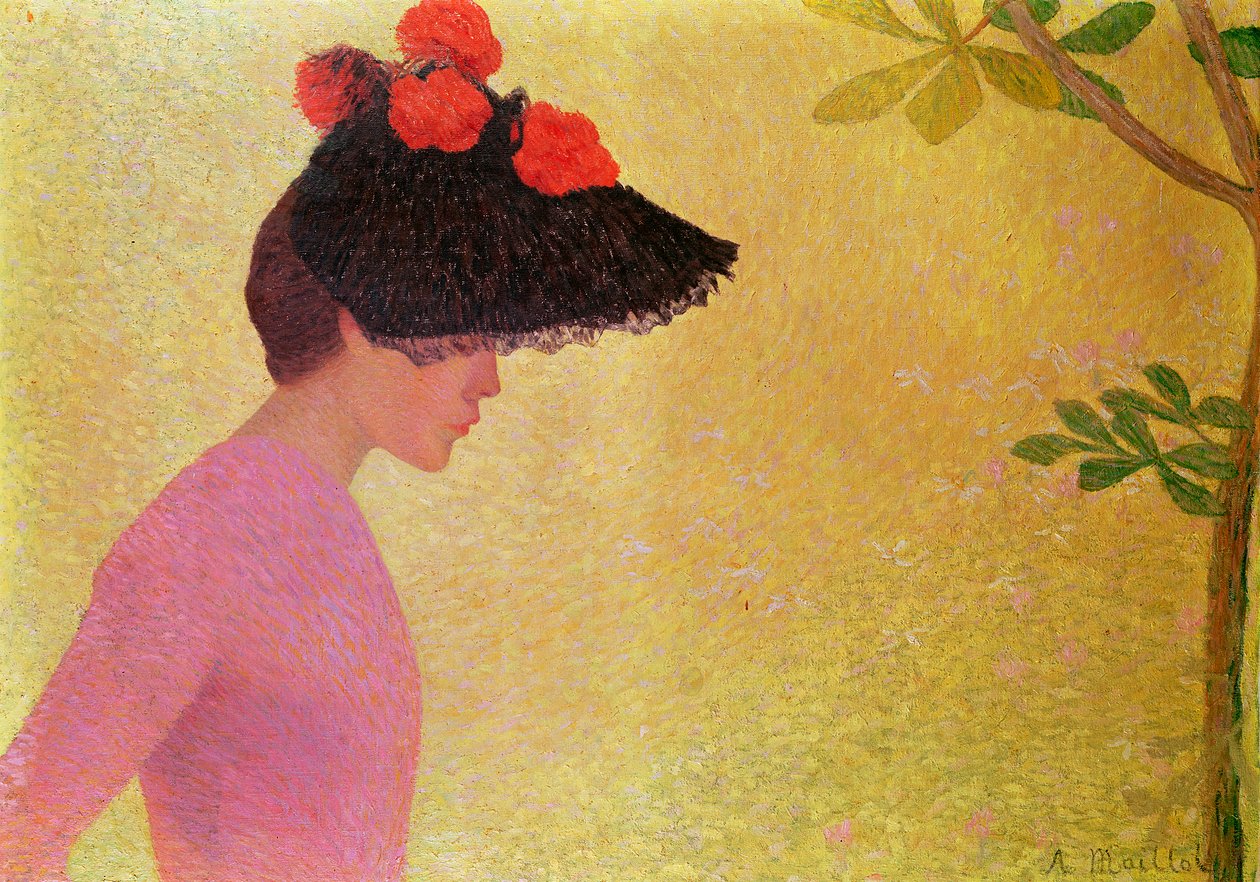 Profile of a Young Woman by Aristide Maillol
