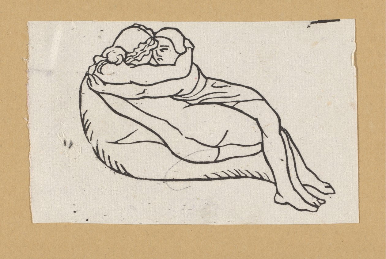 Daphnis and Chloe Lying Together by Aristide Maillol
