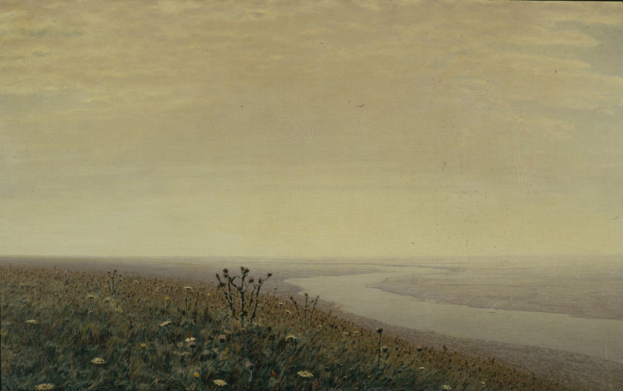 The Dnieper River in the Morning by Arkhip Ivanovich Kuindzhi
