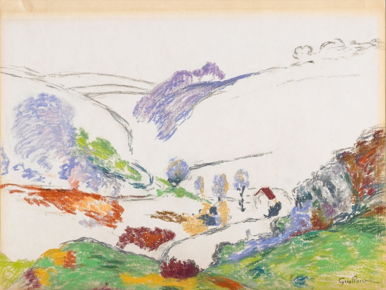 Landscape of the Creuse by Jean Baptiste Armand Guillaumin