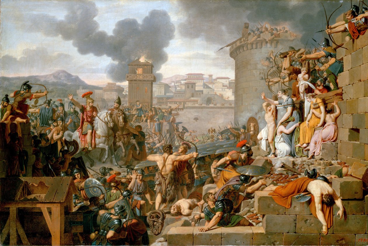 Metellus Raising the Siege by Armand Charles Caraffe