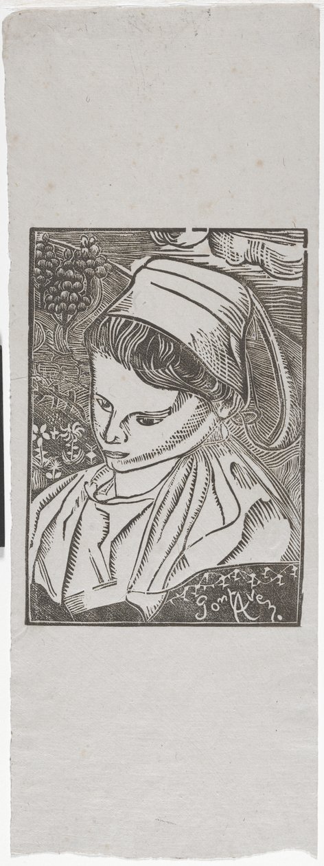 Breton Woman from Pont-Aven c.1896 by Armand Séguin