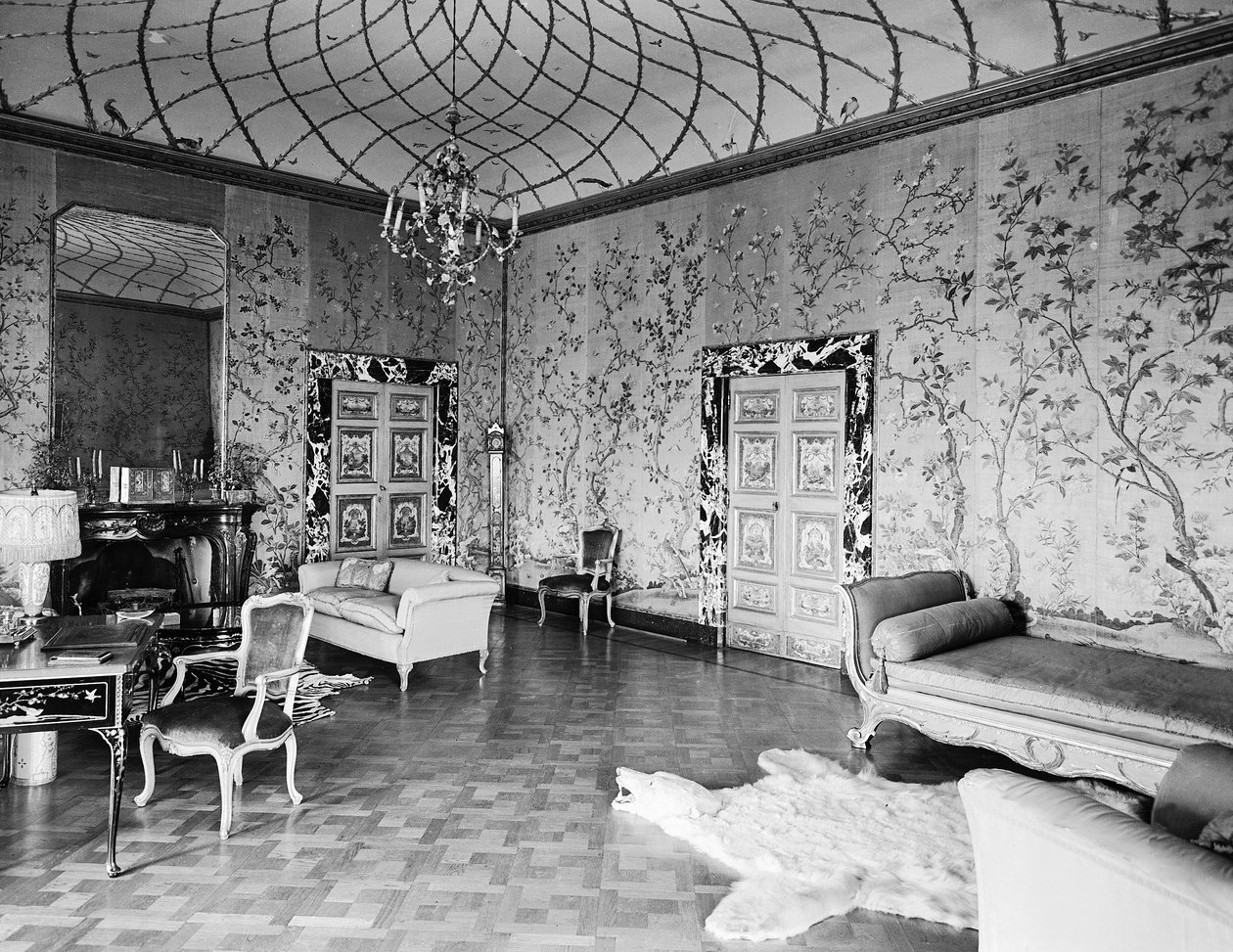 A Large Room in the Villa Madama, Rome by Armando Bruni