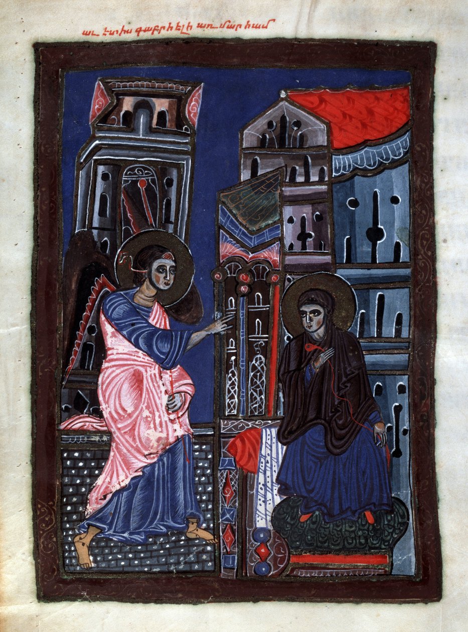 The Annunciation by Armenian School