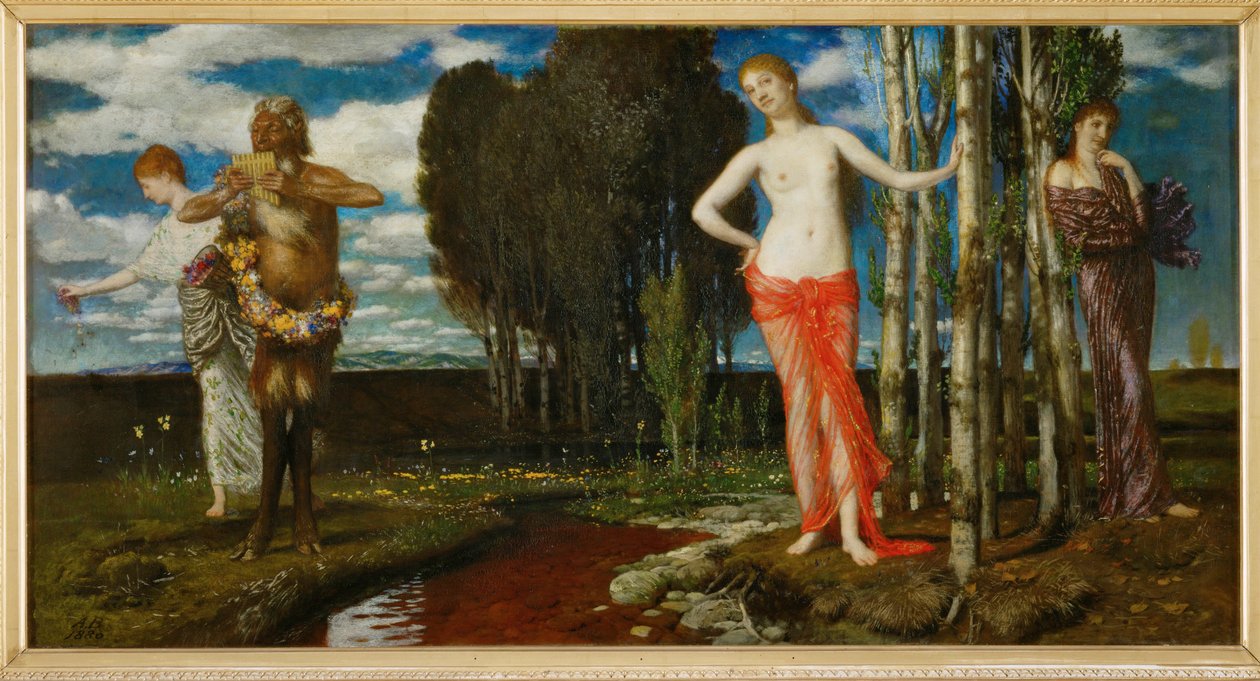 Awakening of Spring by Arnold Böcklin