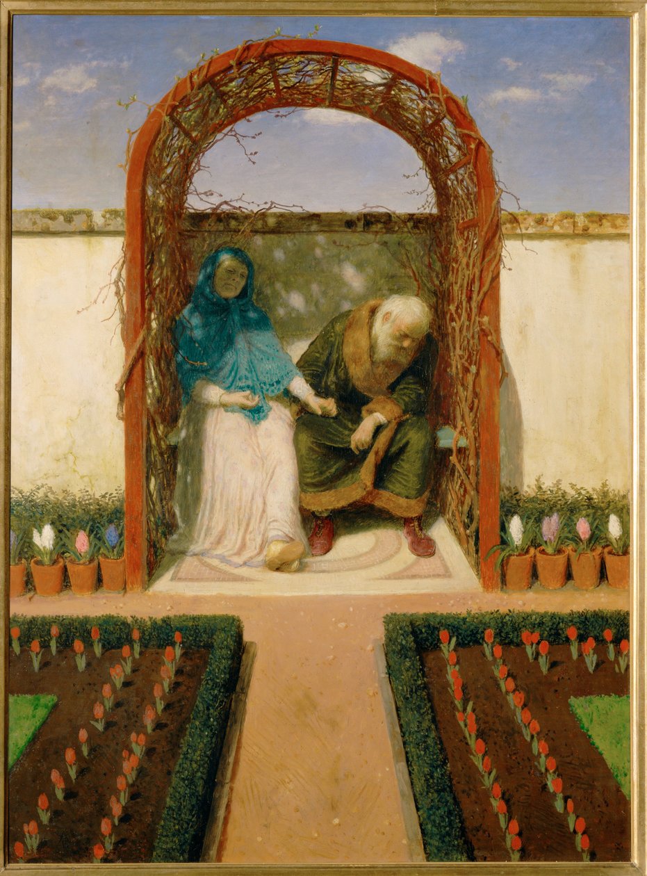 In the Bower by Arnold Böcklin