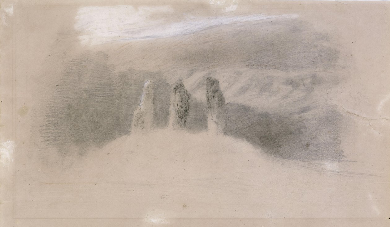 Megalithic Tomb by Arnold Böcklin