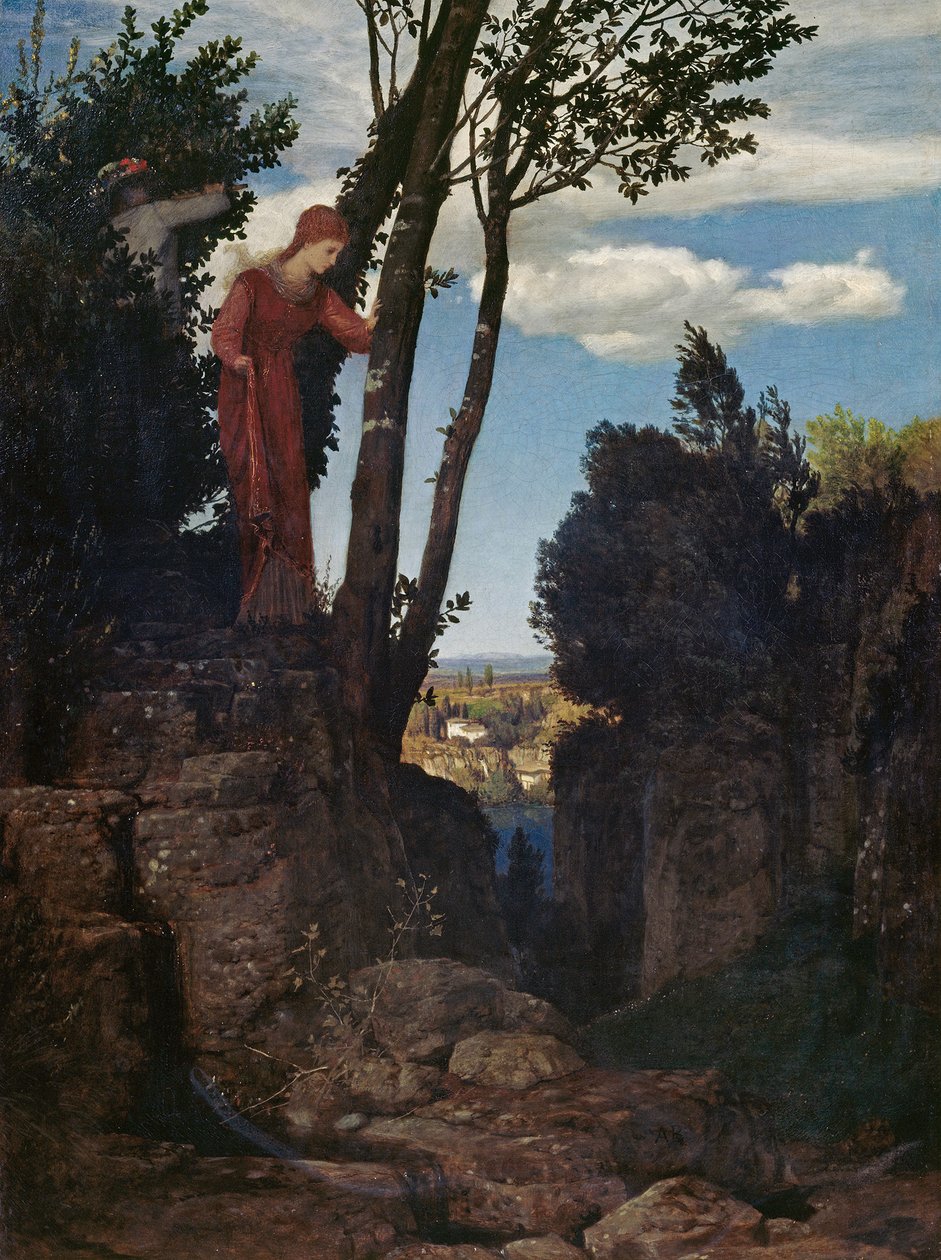 Landscape in the Character of the Surroundings of Florence by Arnold Böcklin