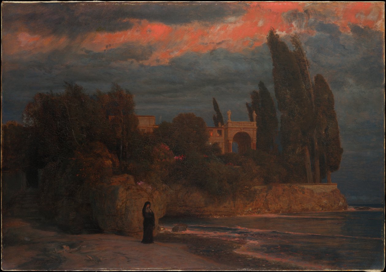 Villa by the Sea by Arnold Böcklin