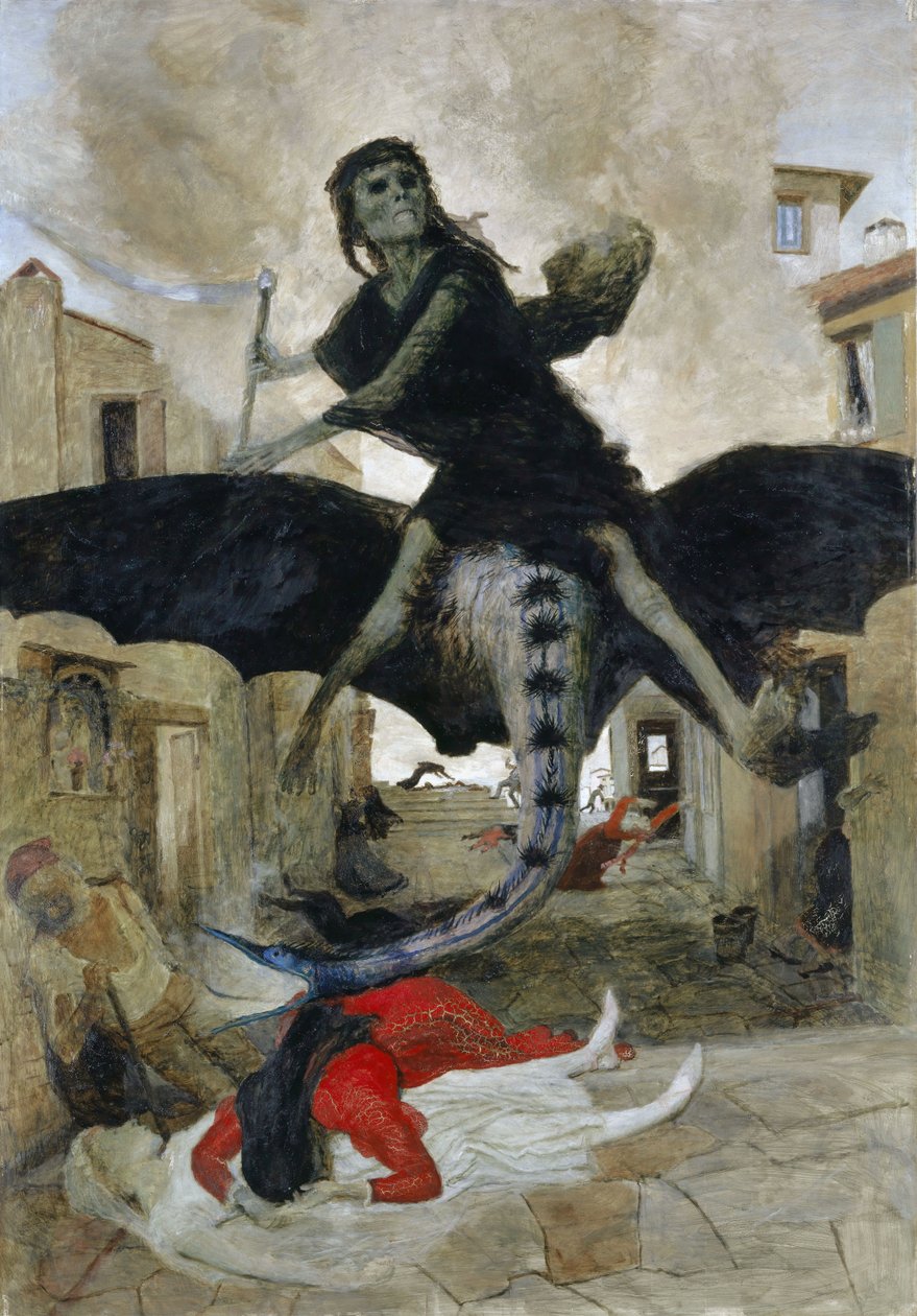 The Plague by Arnold Böcklin