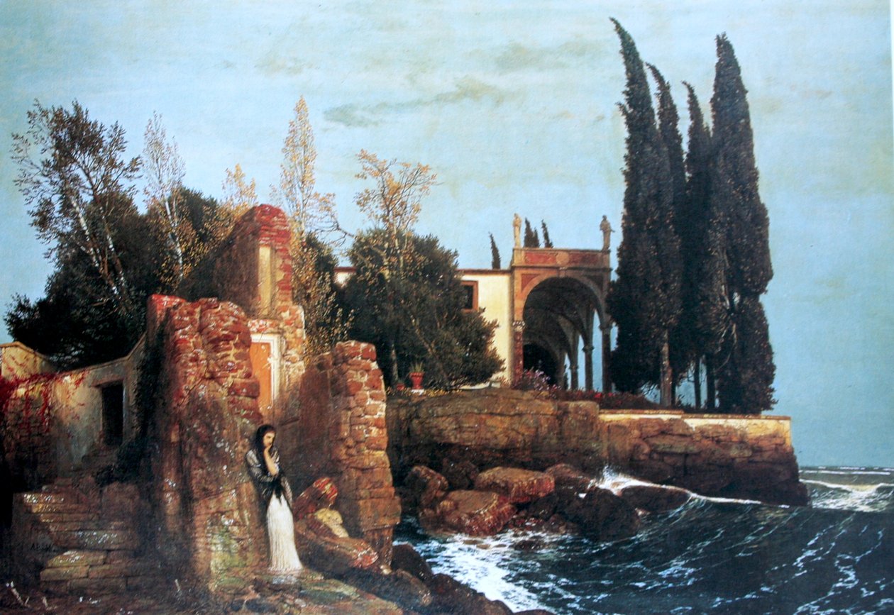 Villa by the Sea by Arnold Böcklin