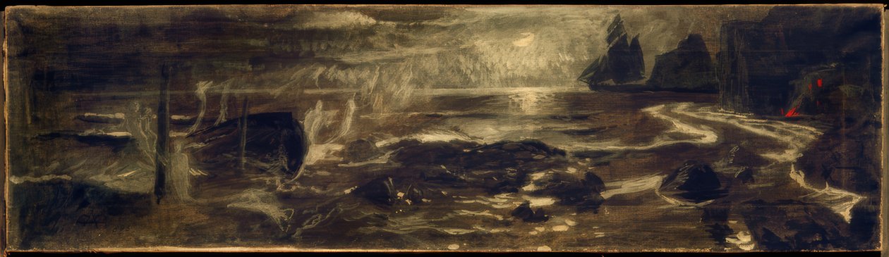 Vision on the Sea by Arnold Böcklin