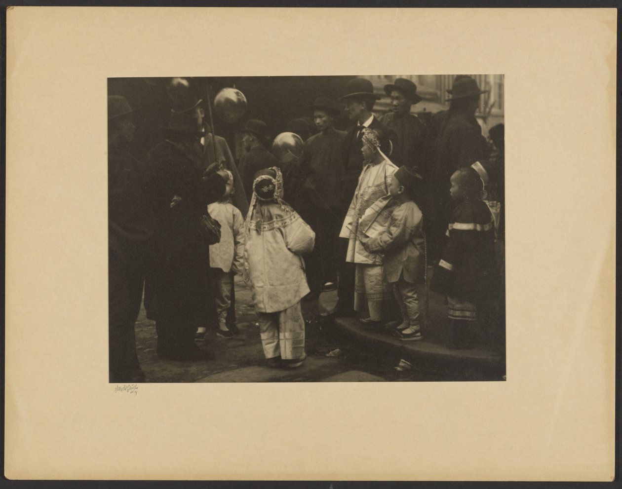 Parade, Chinatown by Arnold Genthe