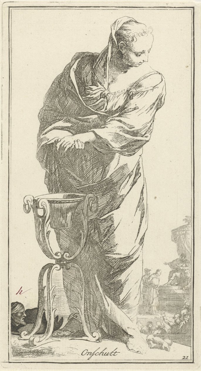 Personification of Innocence by Arnold Houbraken