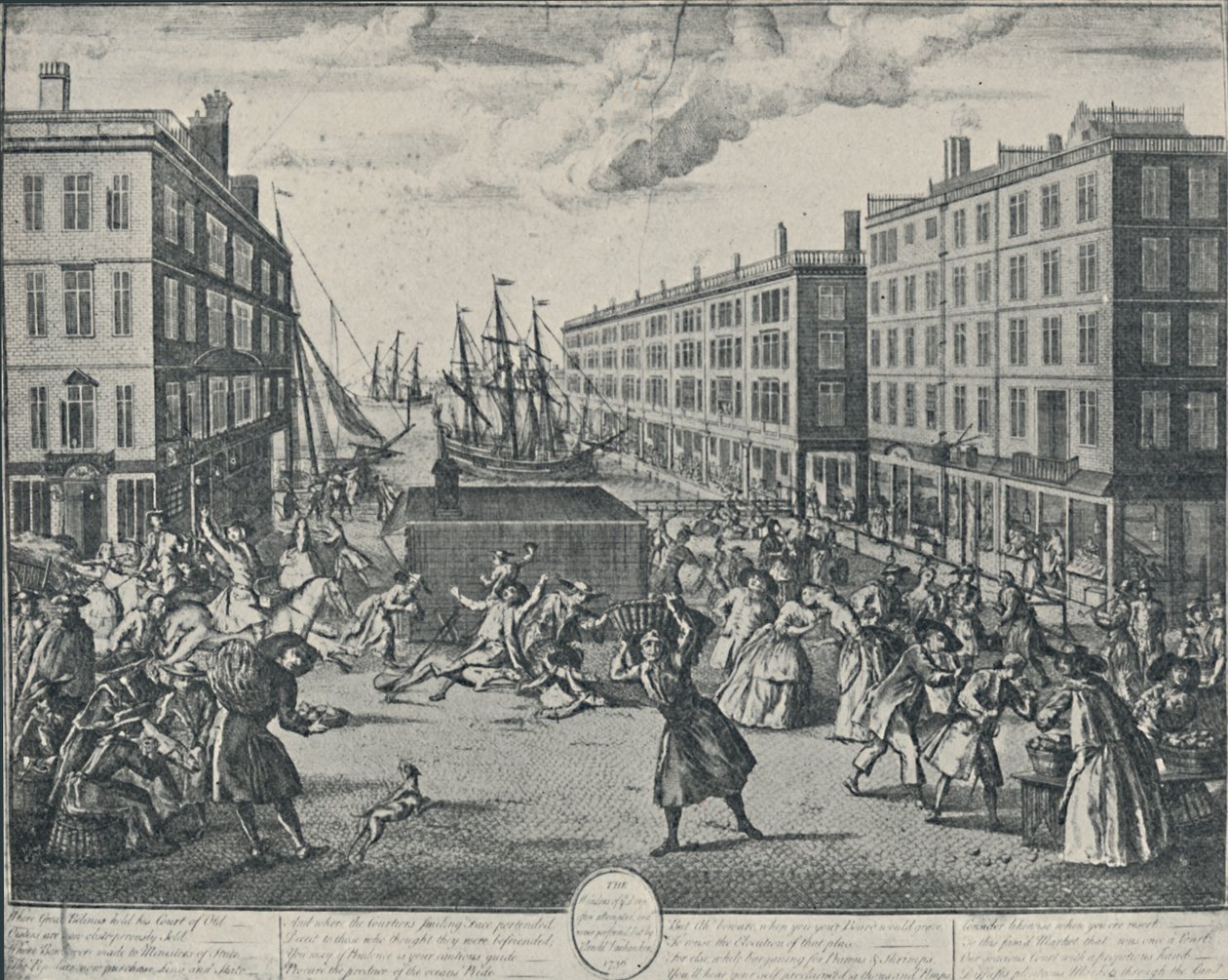The Humours of Billingsgate, 1736 by Arnoldus van Haecken
