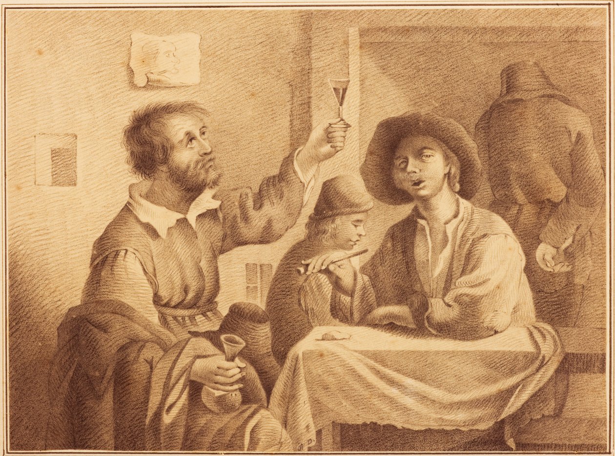 A Tavern Scene by Arthur Devis