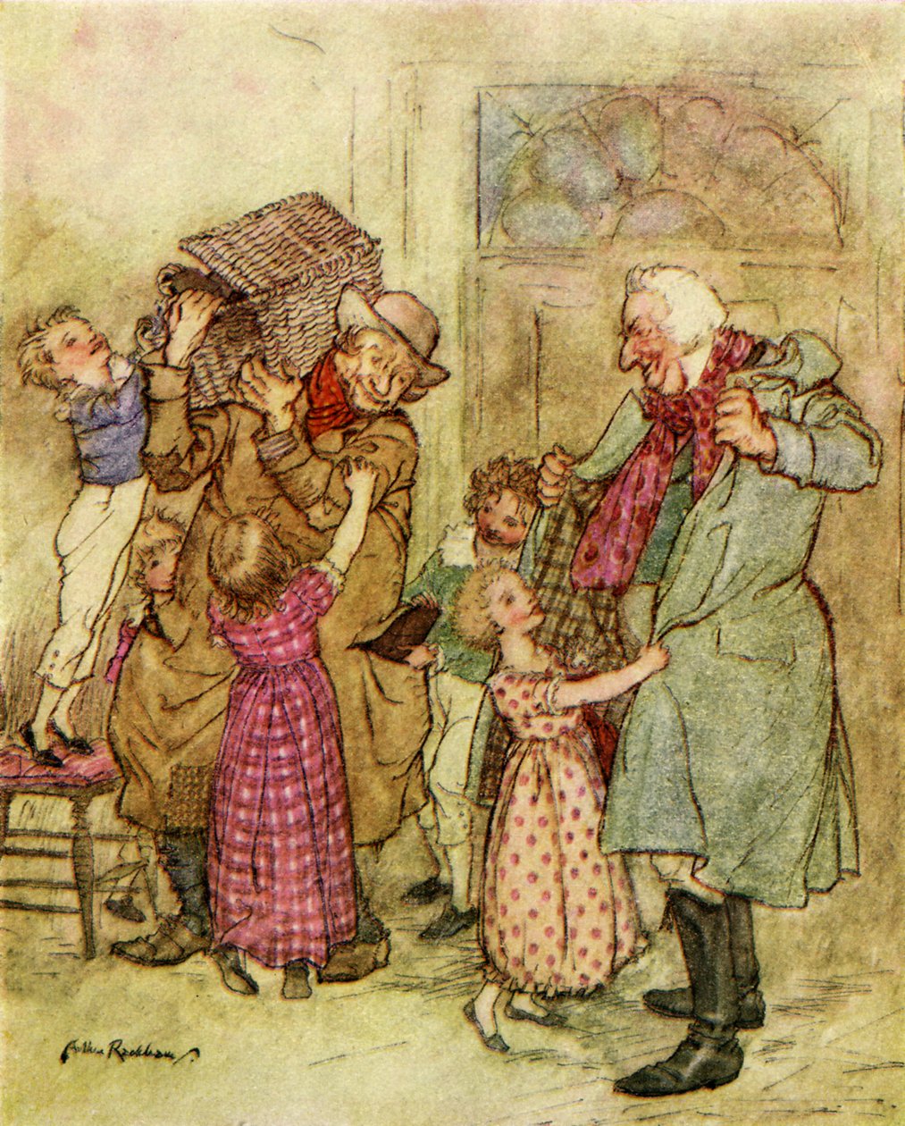 A Christmas Carol by Arthur Rackham