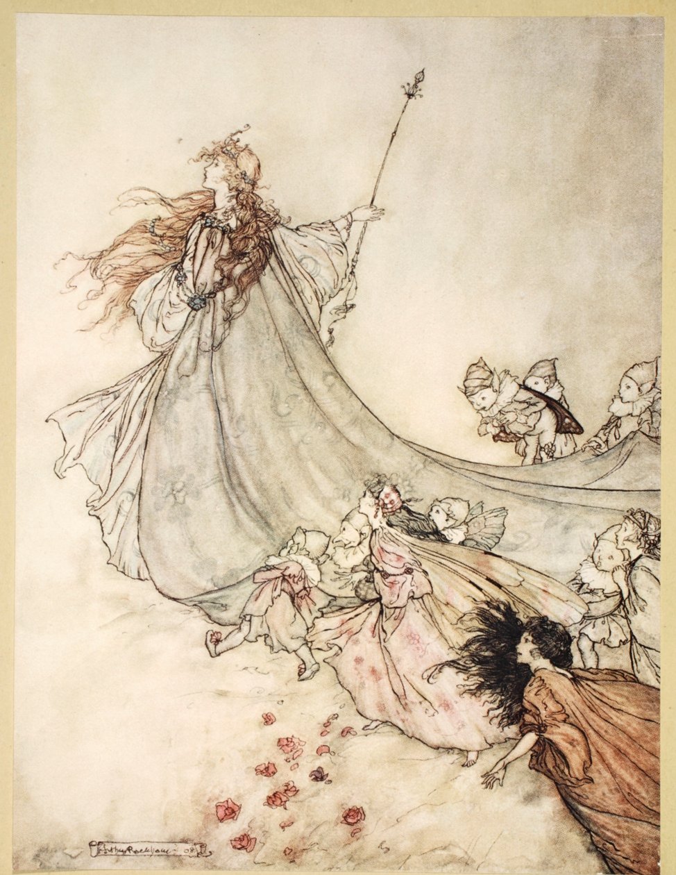 Fairies away! We shall chide downright, if I longer stay, illustration from 