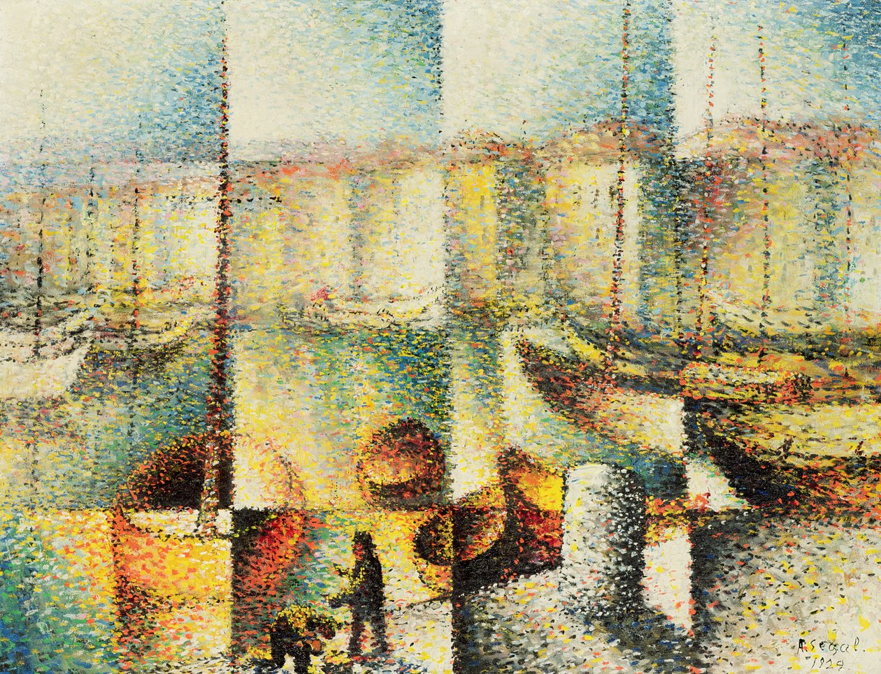 Marseille, 1929 by Arthur Segal
