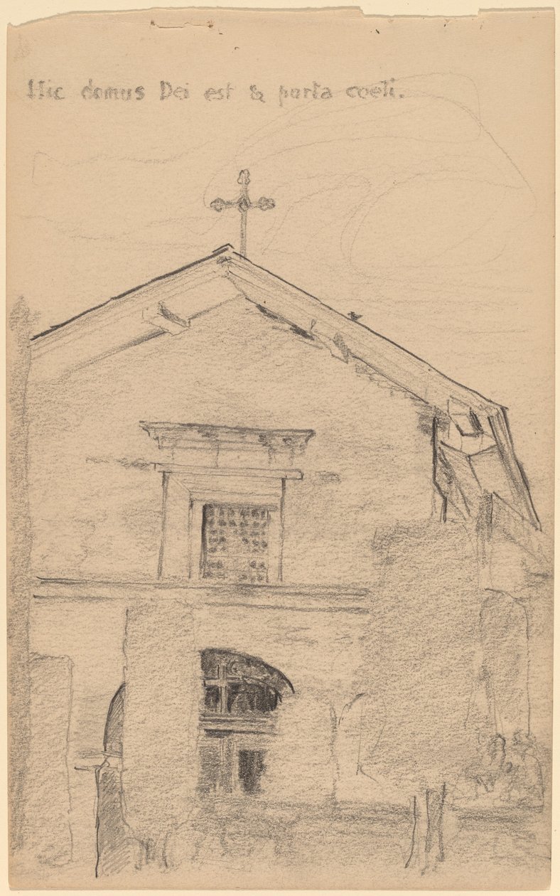 Mission Dolores, San Francisco by Arthur B. Davies
