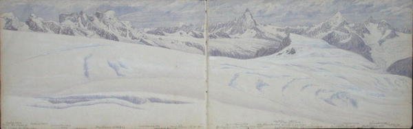 View from the Cima de Jazi by Arthur Cust