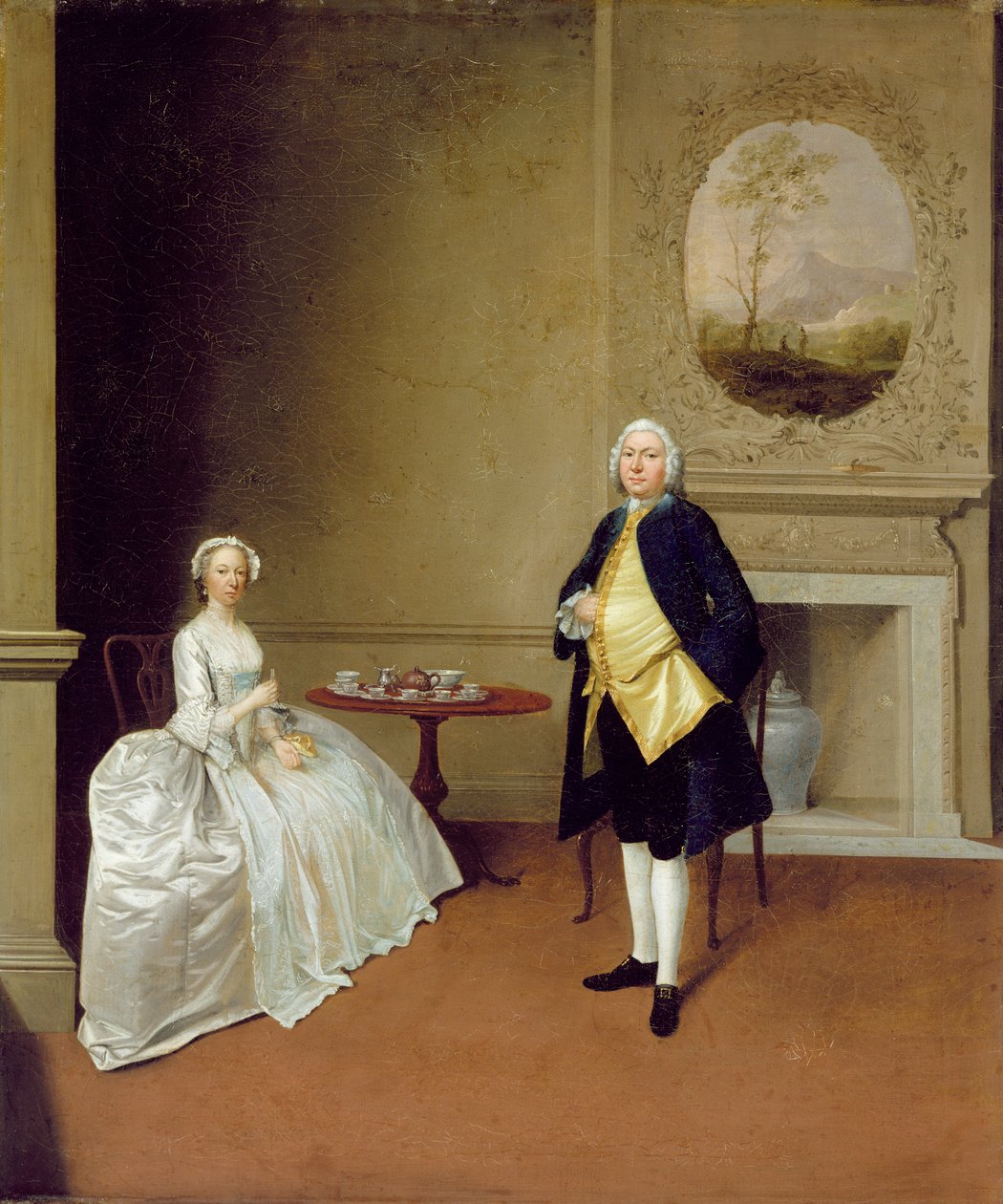 Mr and Mrs Hill by Arthur Devis