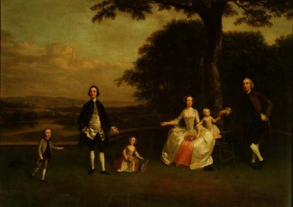 The Till Family by Arthur Devis