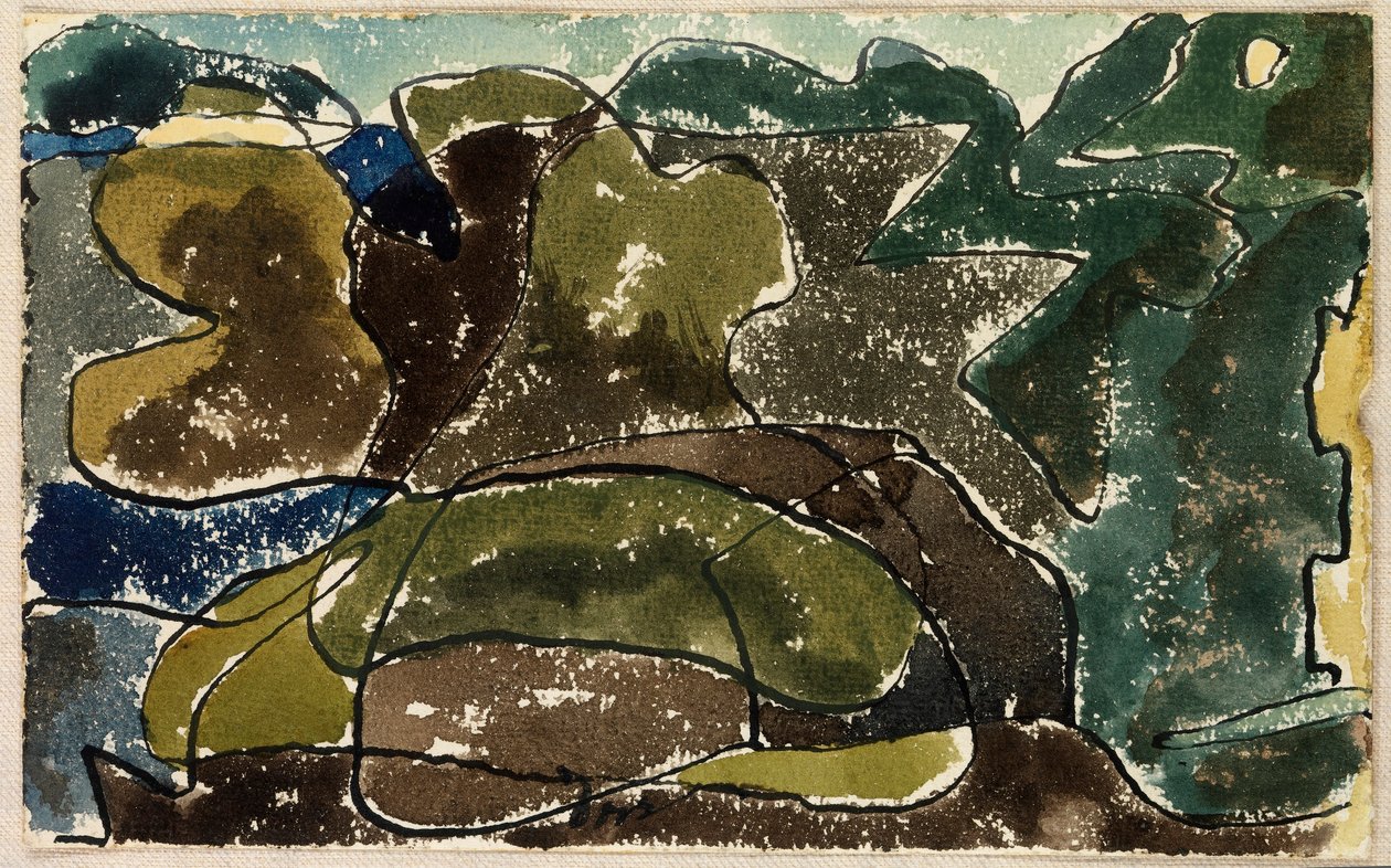 Over the Harbor, Centerport by Arthur Dove