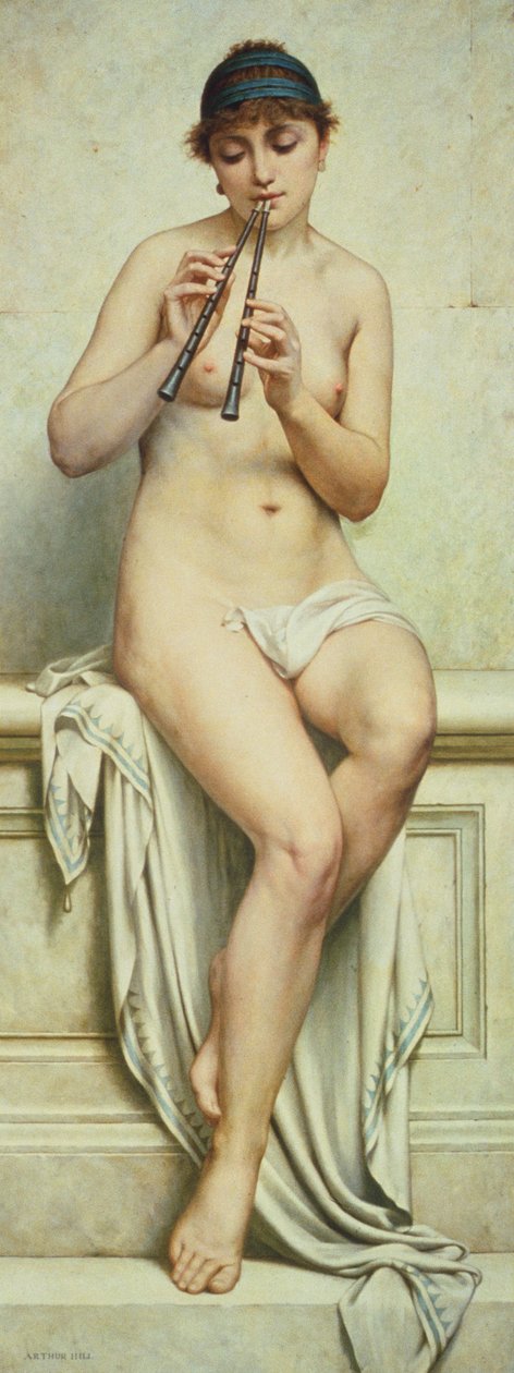 Playing the Pipes by Arthur Hill