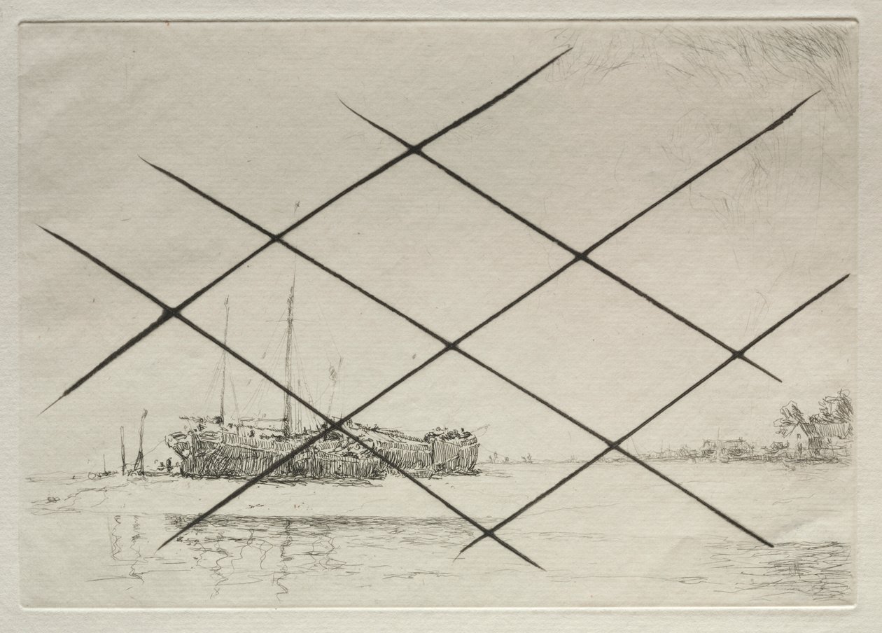 On the Hard, At Pin Mill by Arthur John Trevor Briscoe