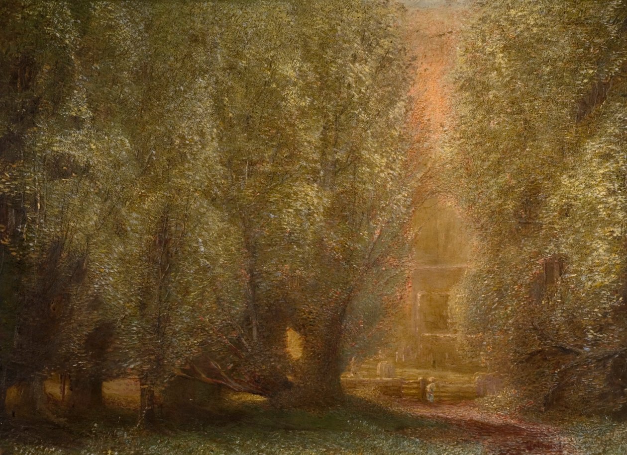 Old Church, Colston Basset by Arthur Lowe