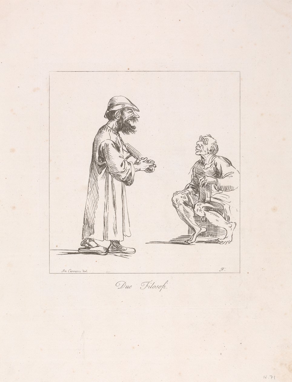Two Philosophers by Arthur Pond: Premium art reproduction