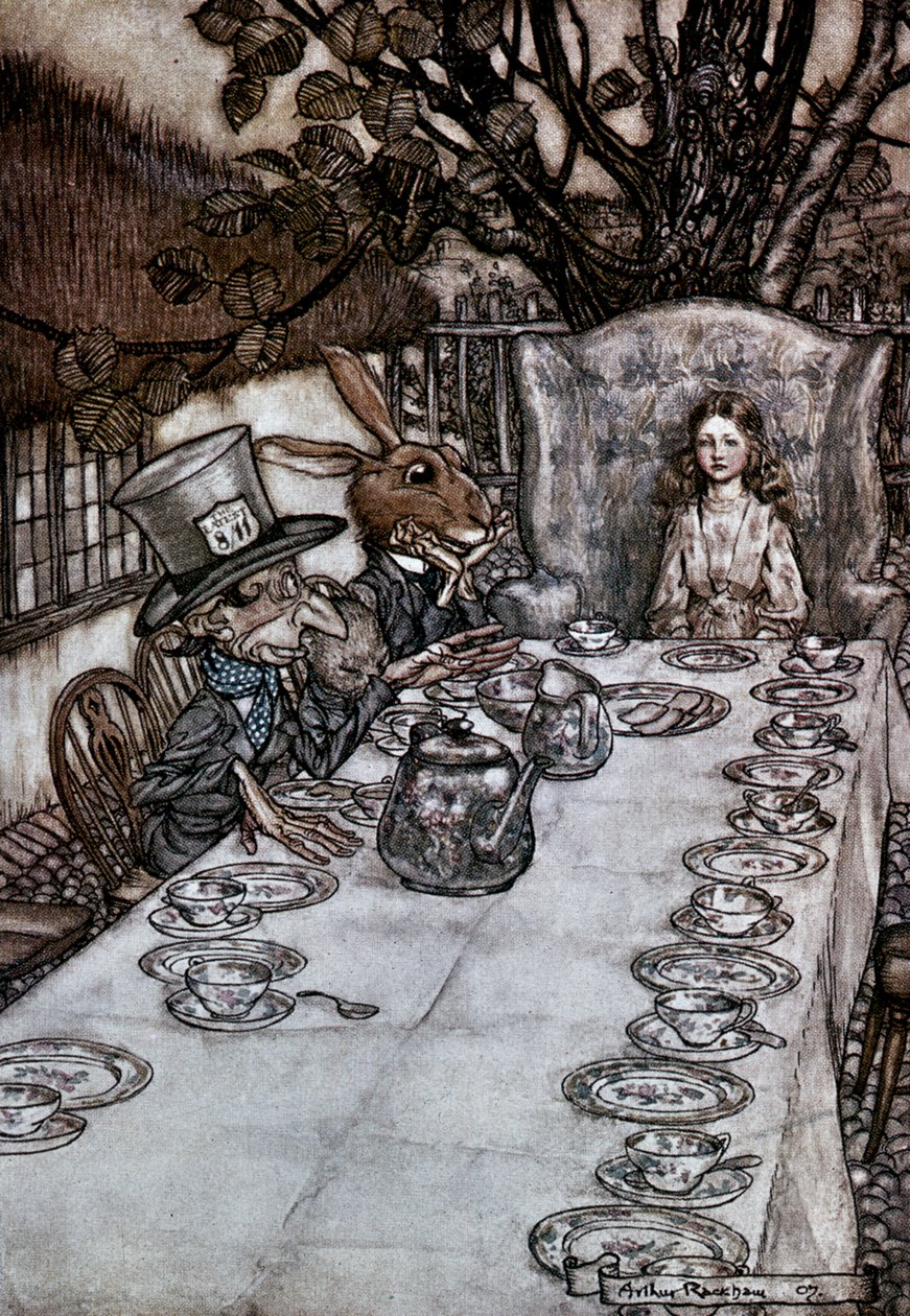 Alice in Wonderland, 1917 by Arthur Rackham