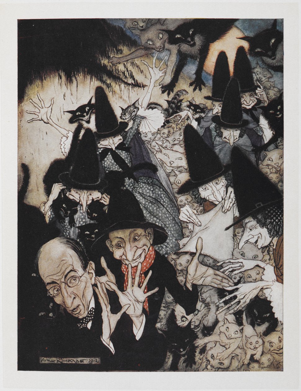 As I was going to St. Ives by Arthur Rackham