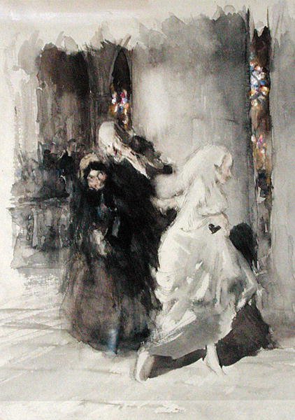 At the Wedding by Arthur Rackham